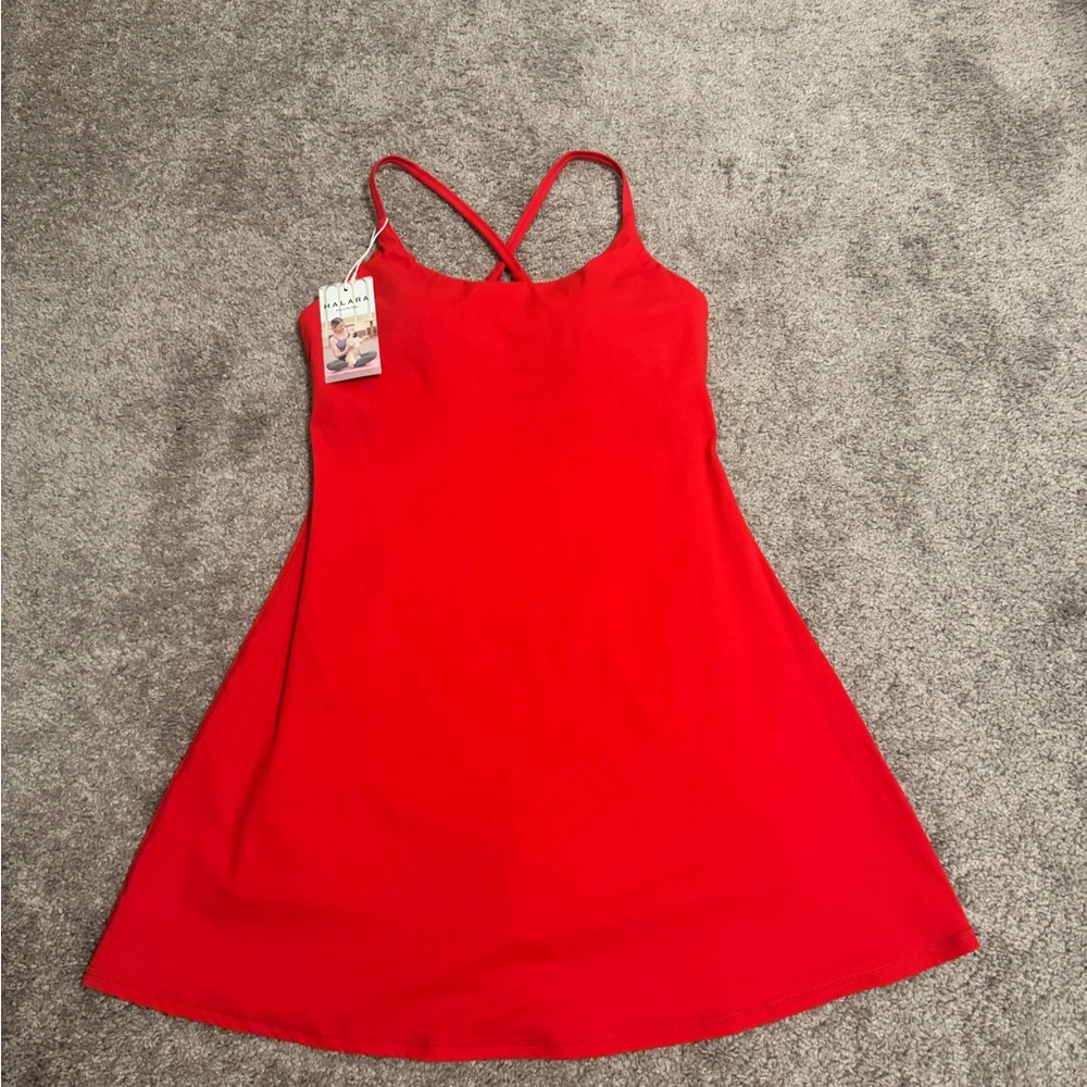 HALARA Red Mini Dress